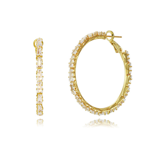 Brass With Plated Fashion Jewelry 925 pins Earrings