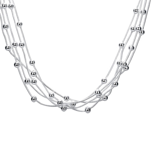 Brass With Plated Fashion Jewelry Necklace