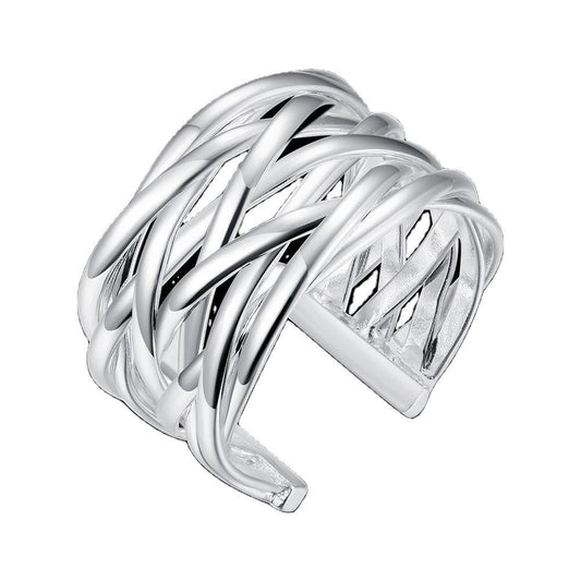 Copper With Plated Fashion Ring