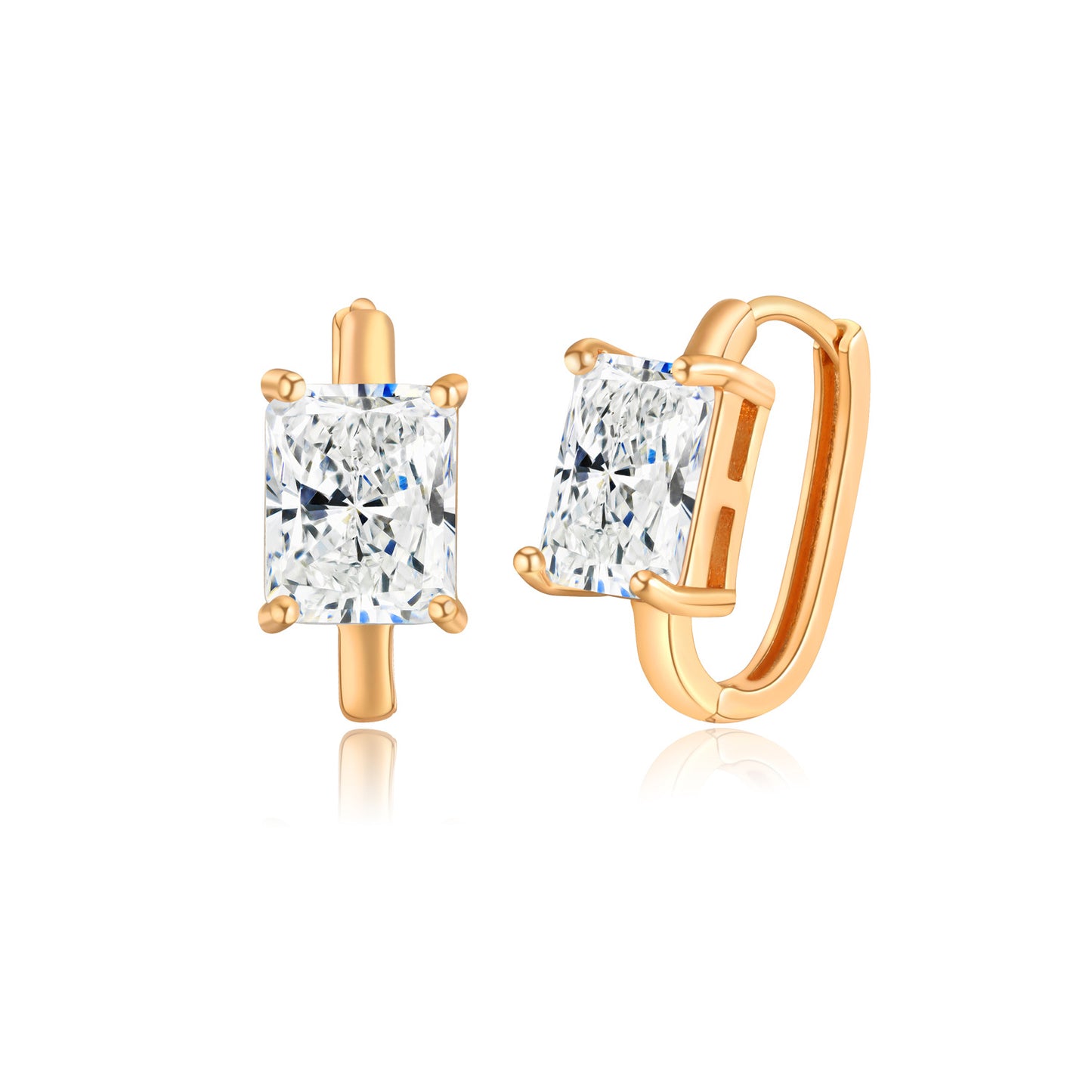 Brass With Plated Fashion Jewelry Earrings