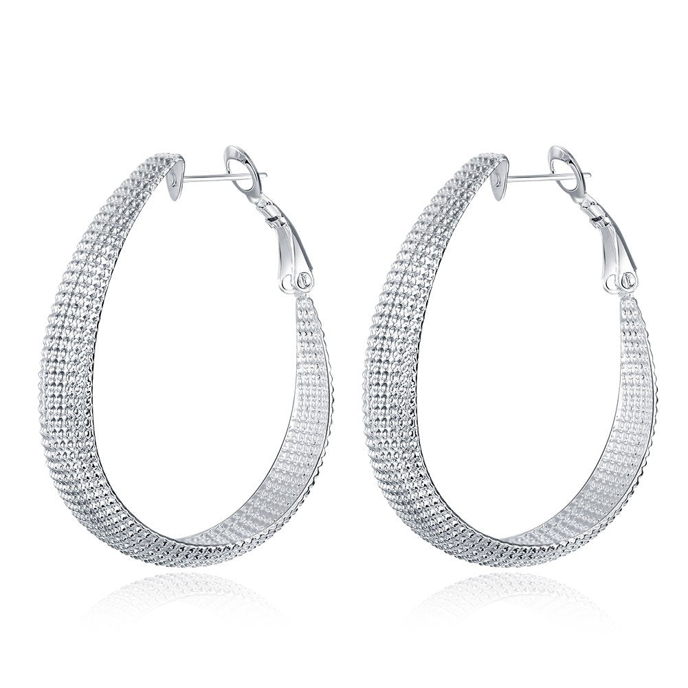 Brass With Plated Fashion Jewelry Earrings