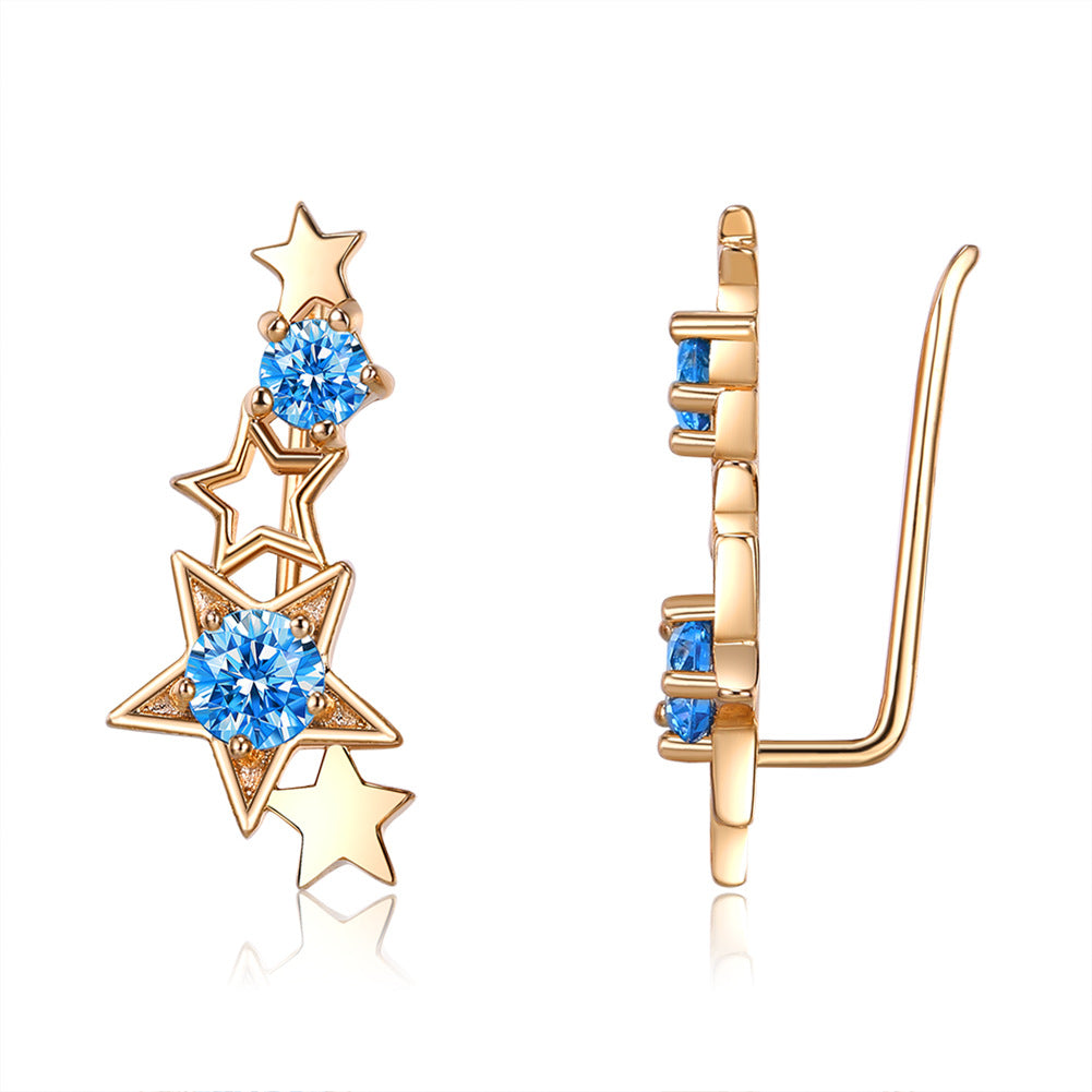 Brass With Plated Fashion Jewelry Earrings