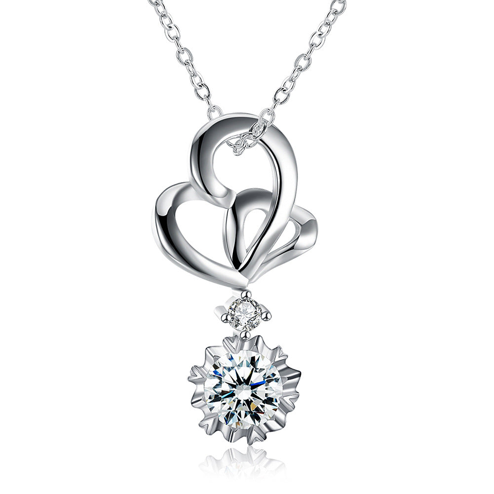 Brass With Plated Fashion Jewelry Necklace