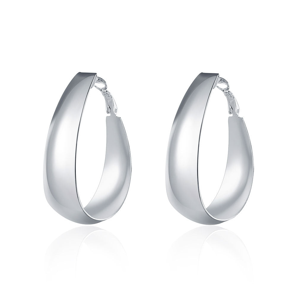 Brass With Plated Fashion Jewelry Earrings