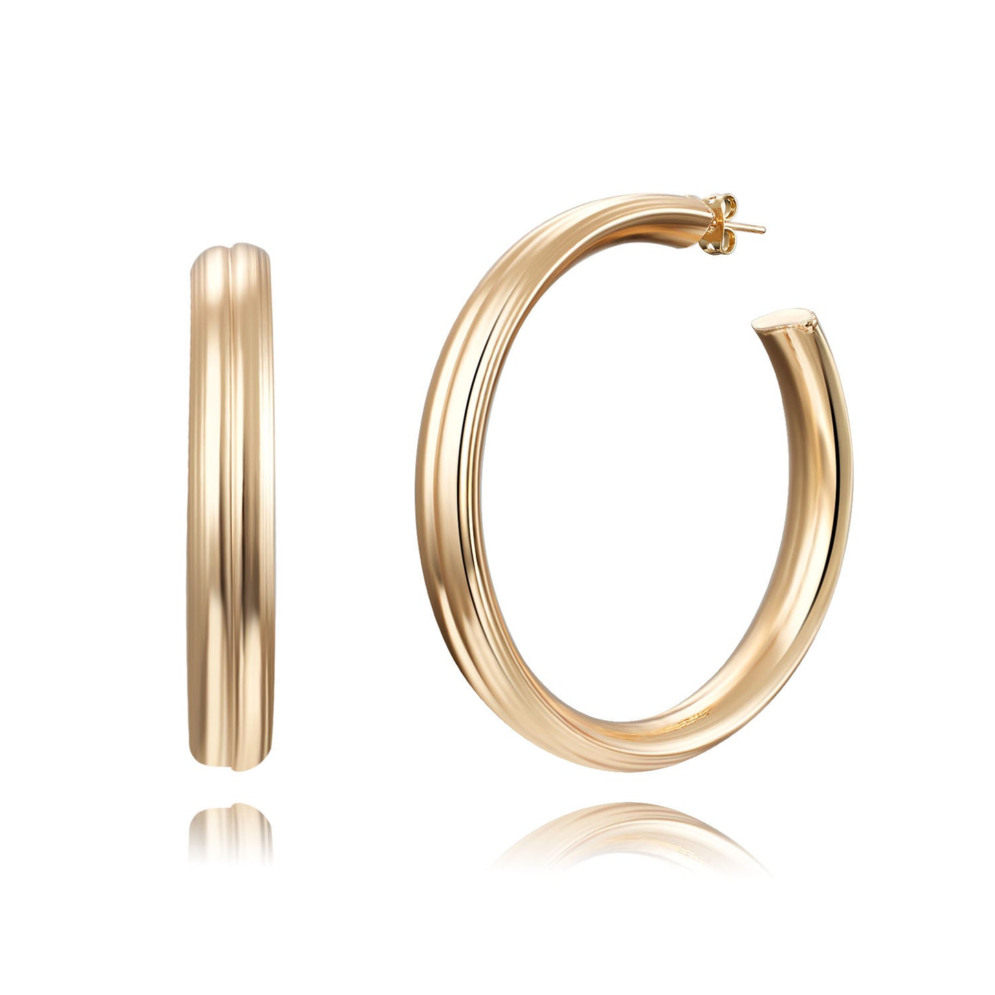 Brass With Plated Fashion Jewelry Earrings