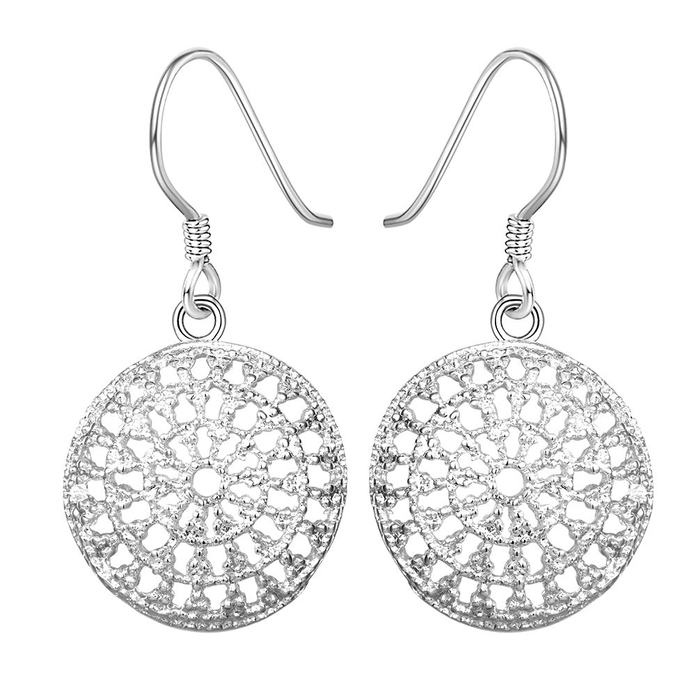 Brass With Plated Fashion Jewelry Earrings