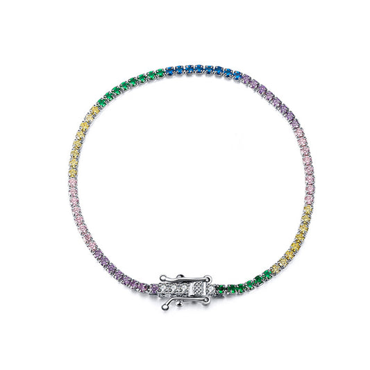 925 Sterling Silver Tennis Bracelet