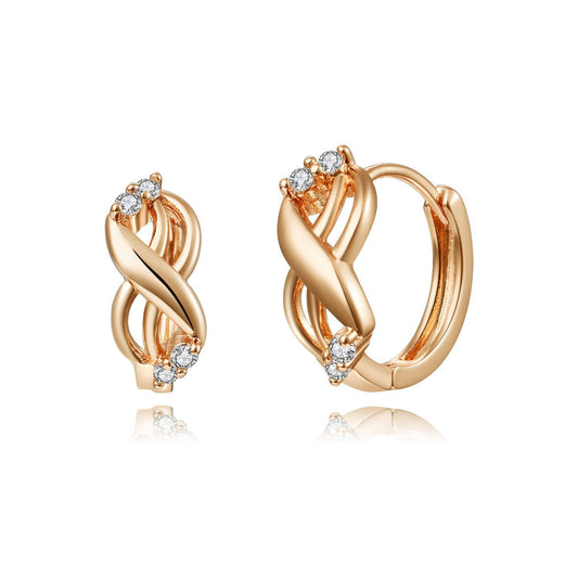 Brass With Plated Fashion Jewelry Earrings