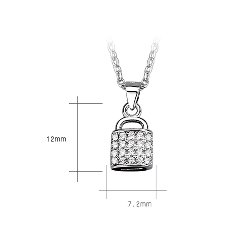 925 Sterling Silver Fashion Pendant Necklace