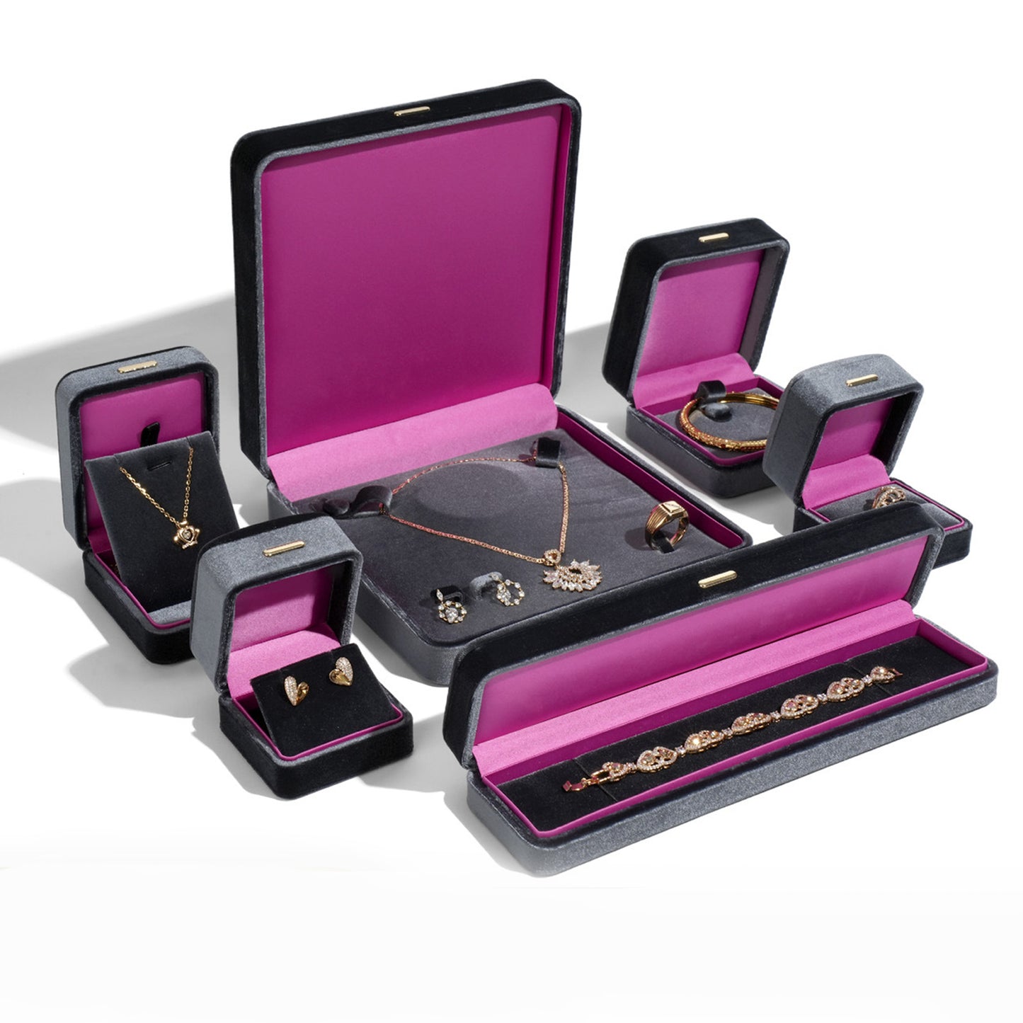 Fashion Velvet Jewelry Box