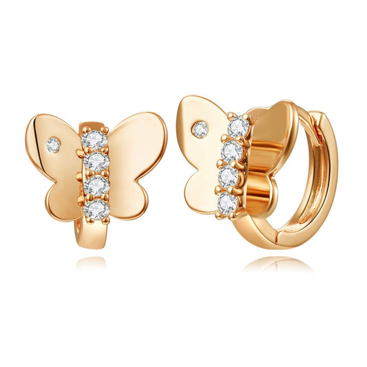 Brass With Plated Fashion Jewelry Earrings