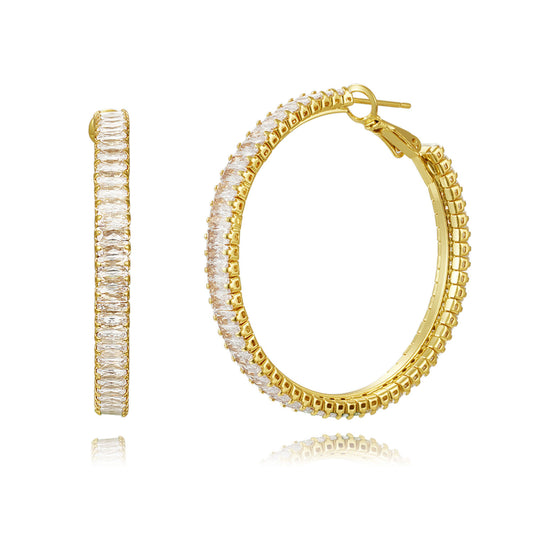 Brass With Plated Fashion Jewelry 925 pins Earrings