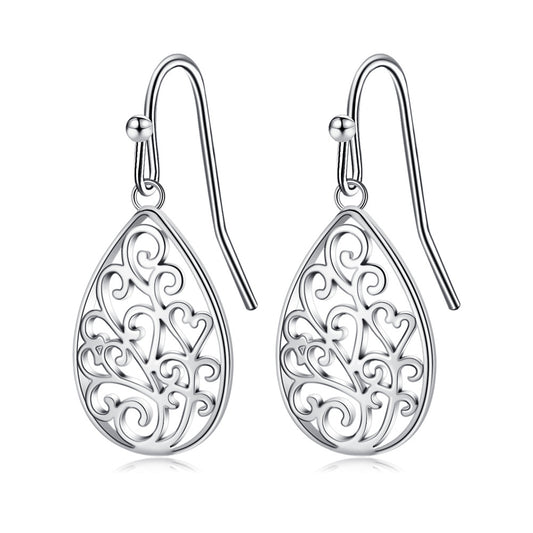 Brass With Plated Fashion Jewelry Earrings