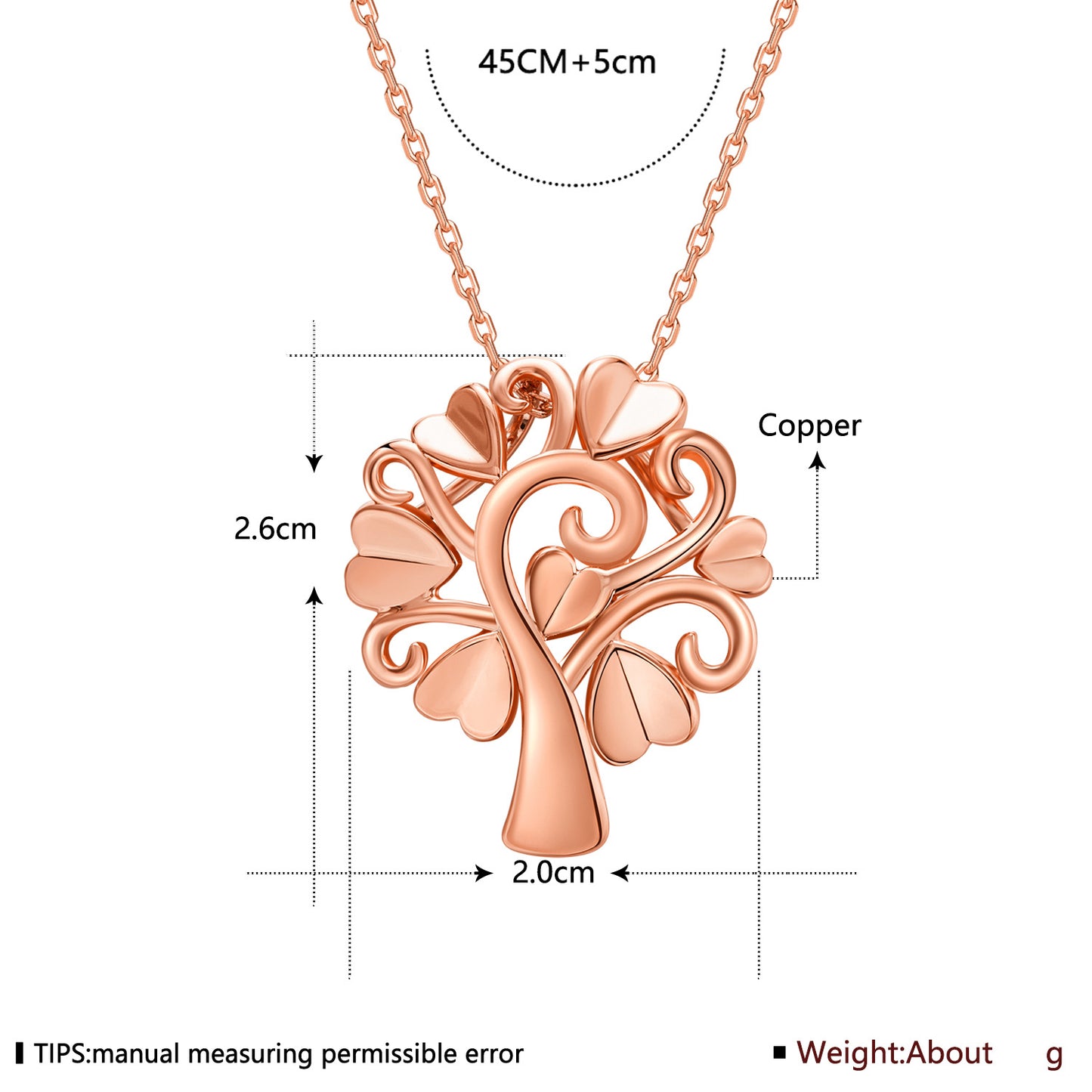 Brass With Plated Fashion Jewelry Necklace