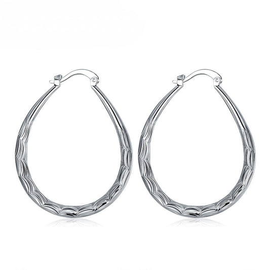 Brass With Plated Fashion Jewelry Earrings