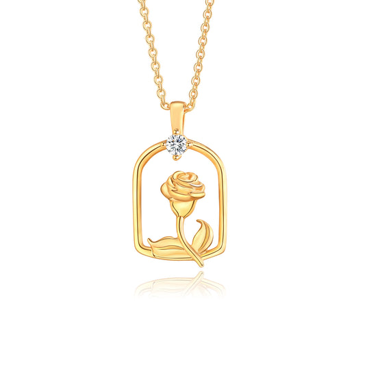 Brass With Plated Fashion Jewelry Necklace