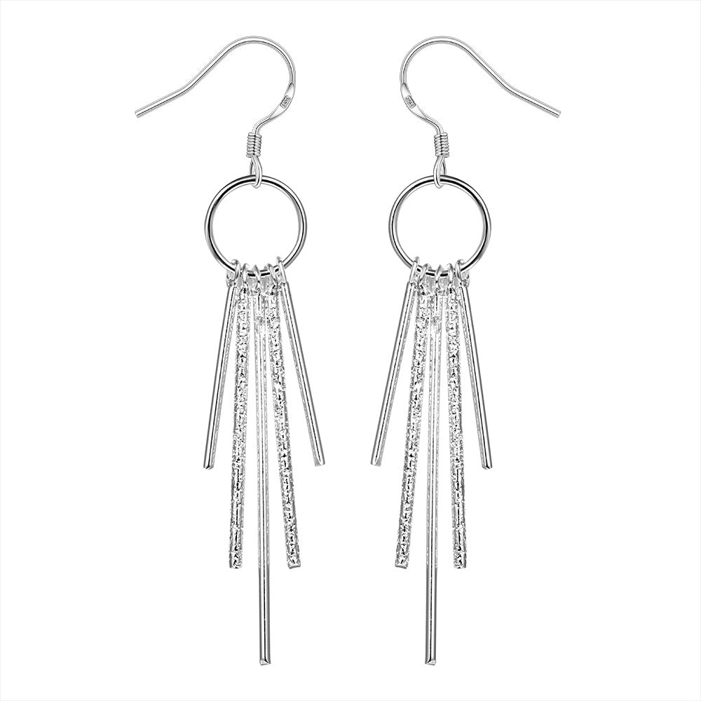 Brass With Plated Fashion Jewelry Earrings