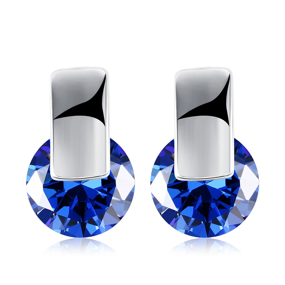 Brass With Plated Fashion Jewelry Earrings