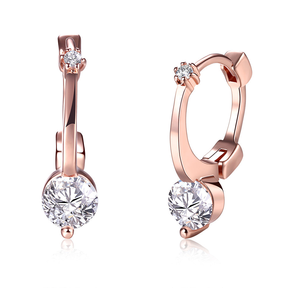 Brass With Plated Fashion Jewelry Earrings
