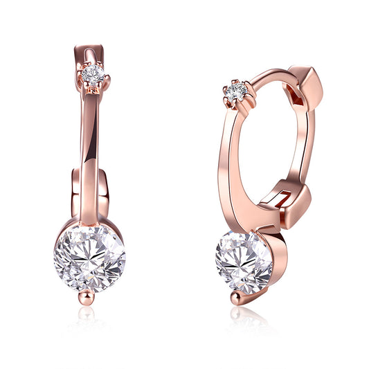 Brass With Plated Fashion Jewelry Earrings