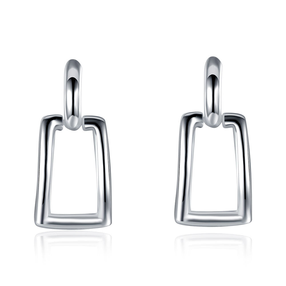 Brass With Plated Fashion Jewelry Earrings