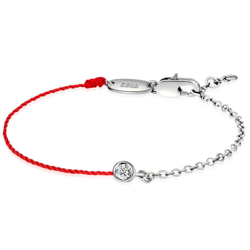 925 Sterling Silver Fashion Lucky Bracelet