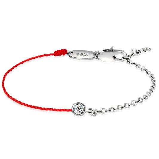 925 Sterling Silver Fashion Lucky Bracelet