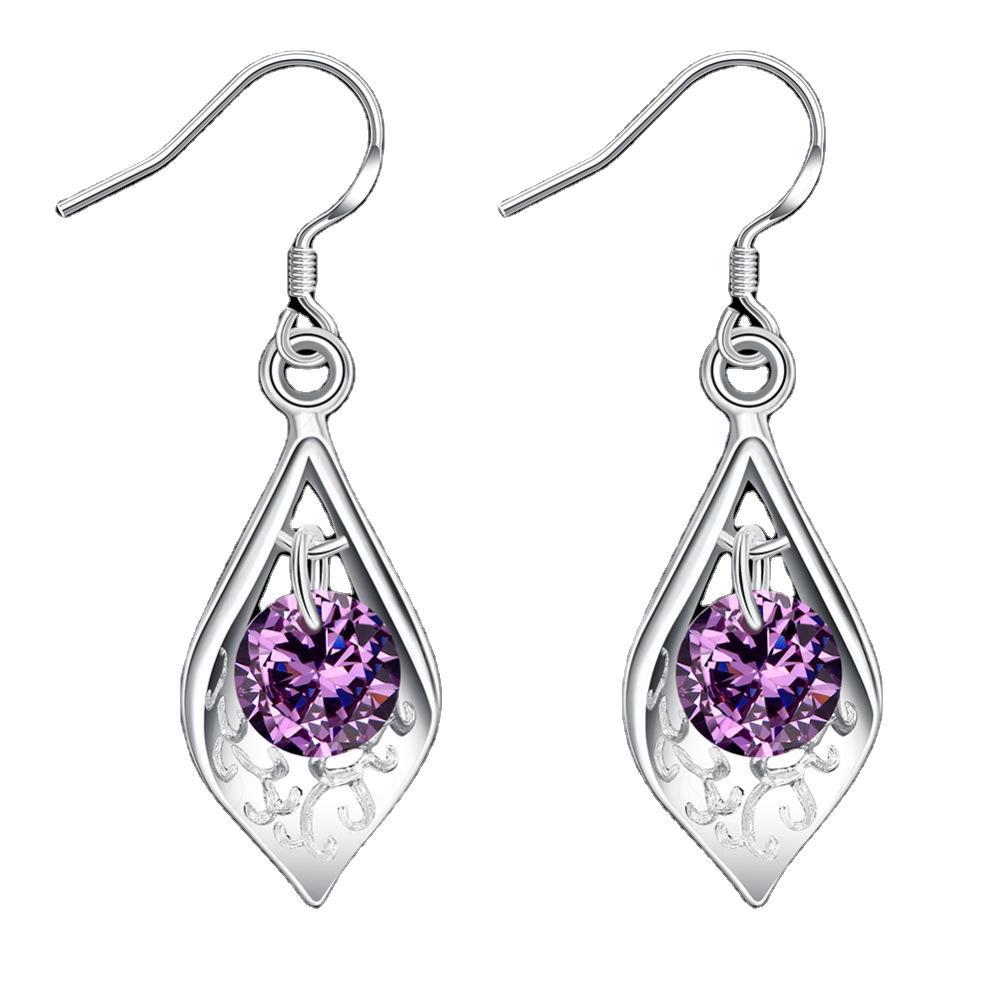 Brass With Plated Fashion Jewelry Earrings