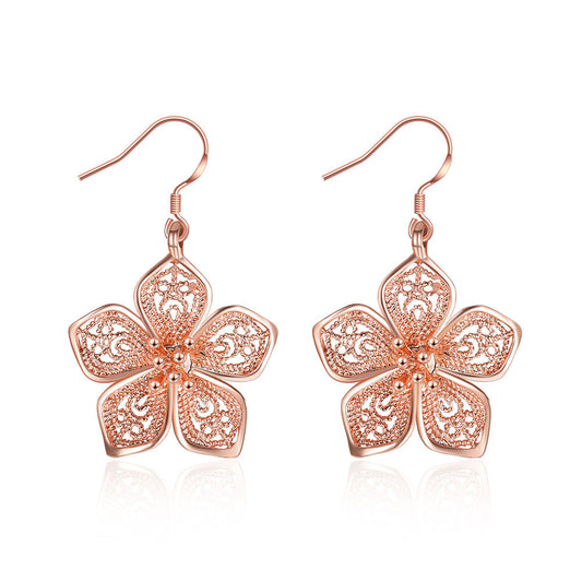 Brass With Plated Fashion Jewelry Earrings