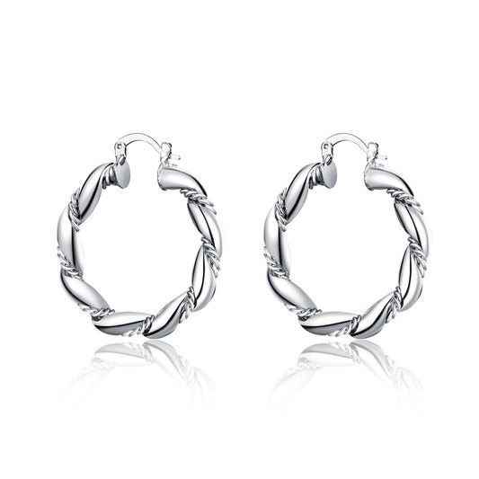 Brass With Plated Fashion Jewelry Earrings
