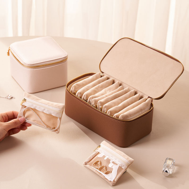 Portable Storage Case for Jewelry and Small Accessories