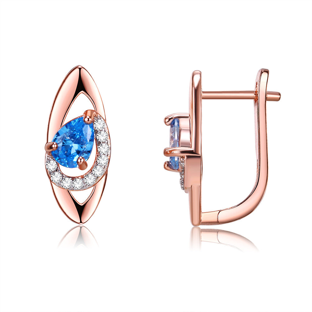 Brass With Plated Fashion Jewelry Earrings