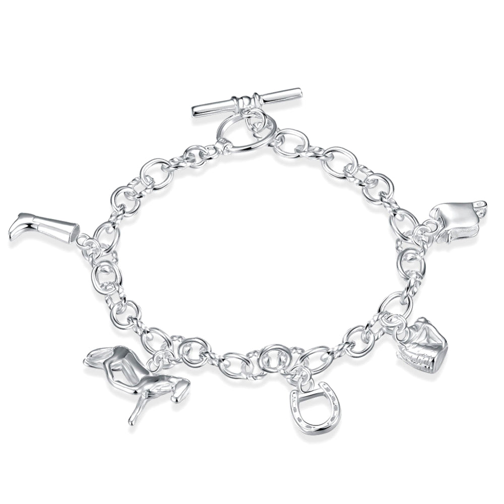 Brass With Plated Fashion Jewelry Bracelet
