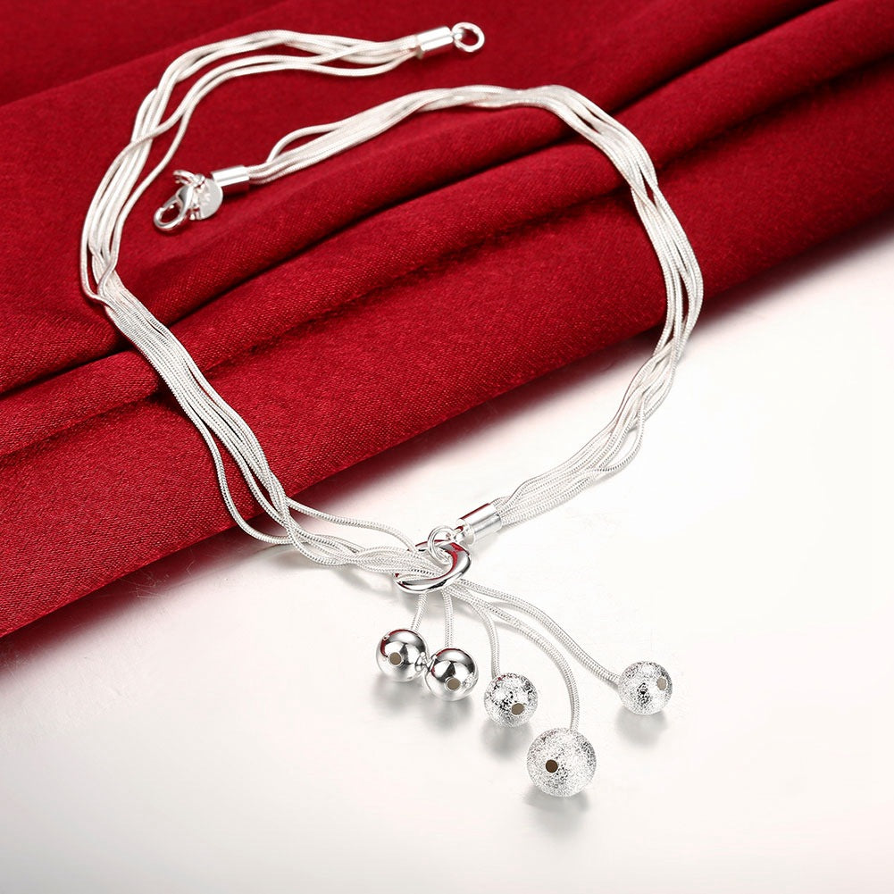 Brass With Plated Fashion Jewelry Necklace