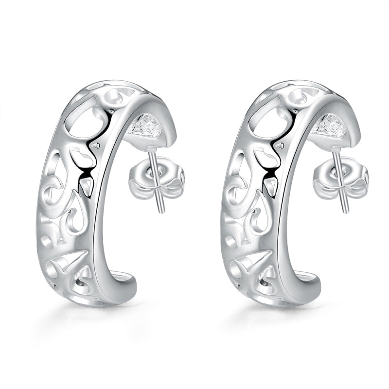 Brass With Plated Fashion Jewelry Earrings