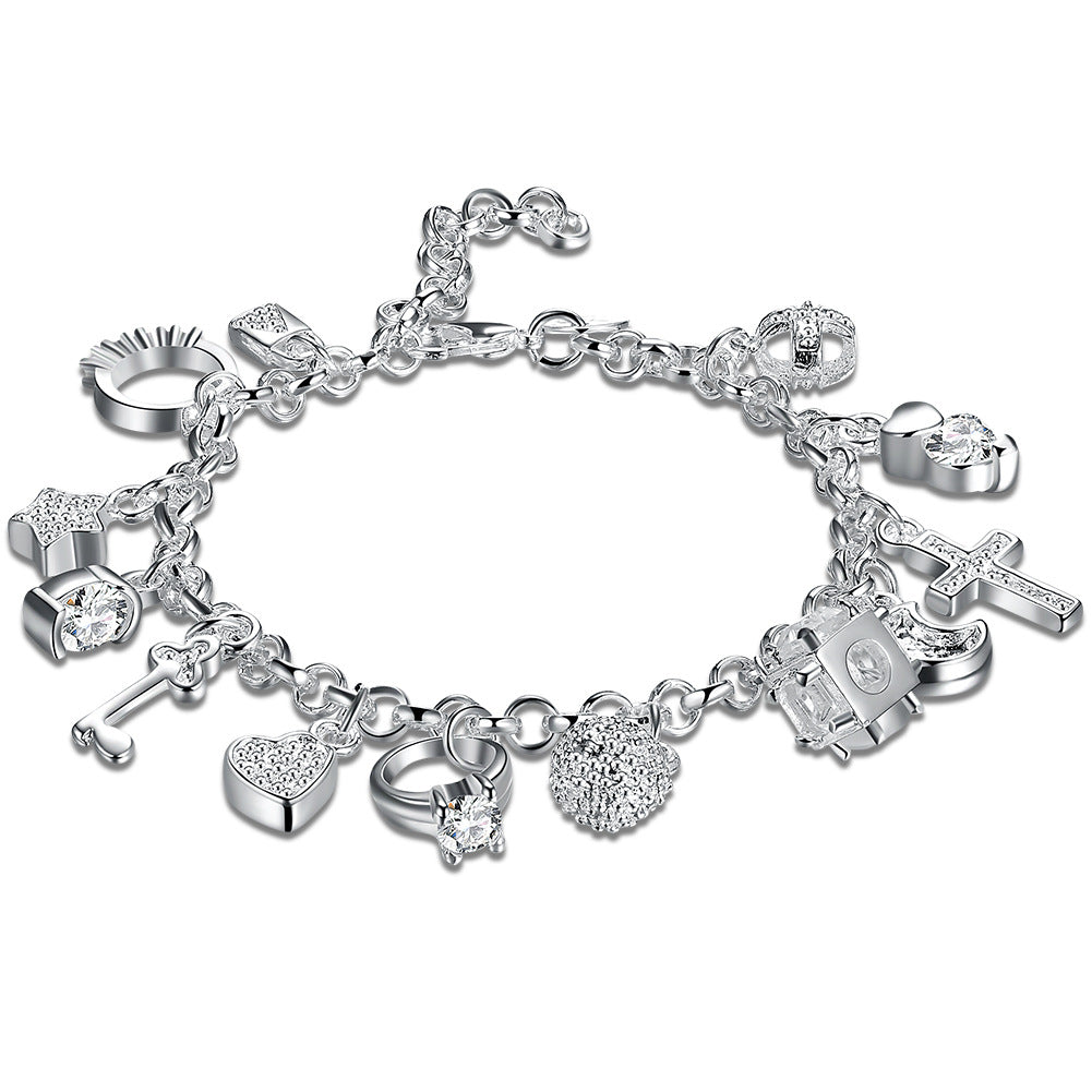 Brass With Plated Fashion Jewelry Bracelet