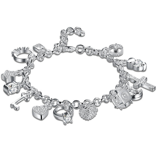 Brass With Plated Fashion Jewelry Bracelet