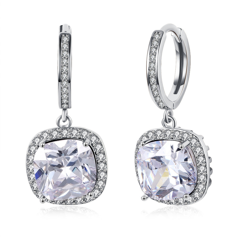 Brass With Plated Fashion Jewelry Earrings