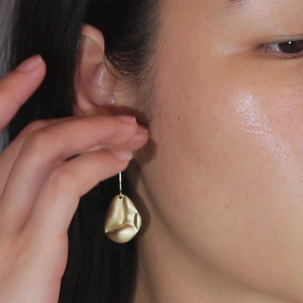 925 Sterling Silver Natural Pearl Earrings Fashion Jewelry Gift for Women Girl