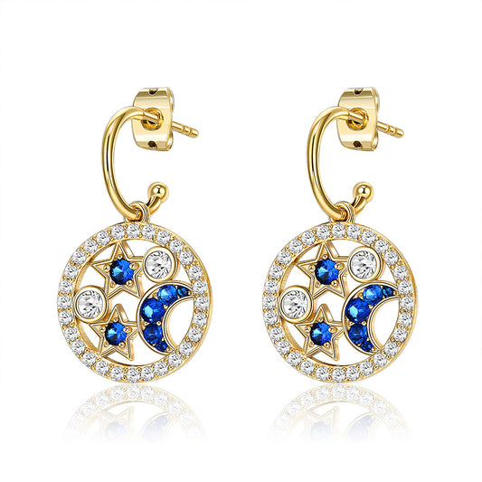 Brass With Plated Fashion Jewelry Earrings