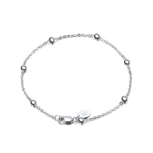 925 Sterling Silver Satellite Chain Bracelet