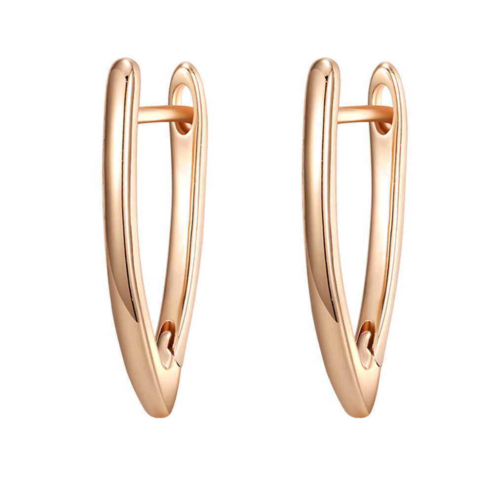 Brass With Plated Fashion Jewelry Earrings