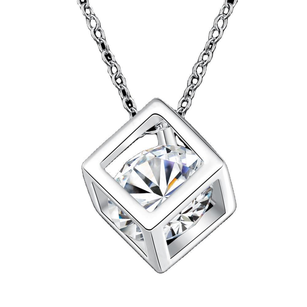 Brass With Plated Fashion Jewelry Necklace