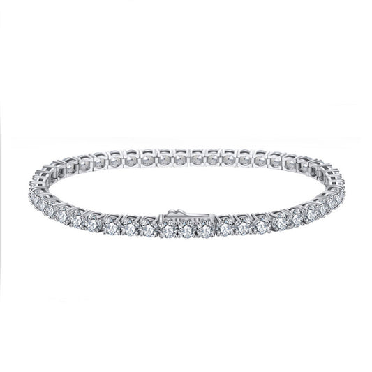 925 Sterling Silver Tennis Bracelet