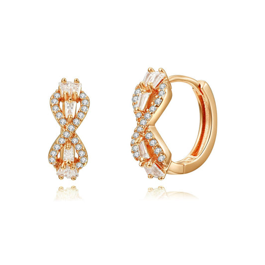 Brass With Plated Fashion Jewelry Earrings