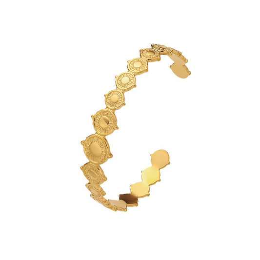 Stainless Steel Jewelry Minimalist Fashion Bangle
