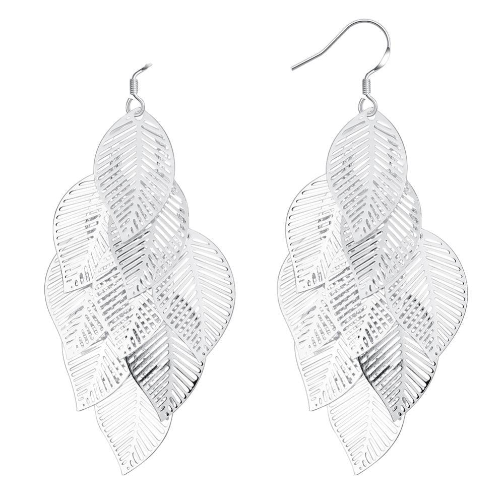 Brass With Plated Fashion Jewelry Earrings