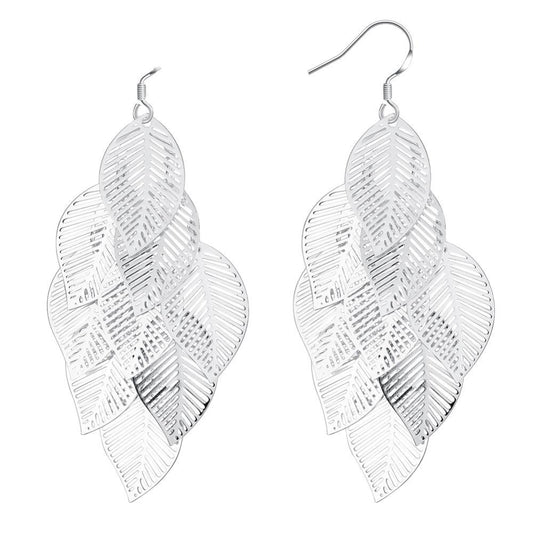Brass With Plated Fashion Jewelry Earrings