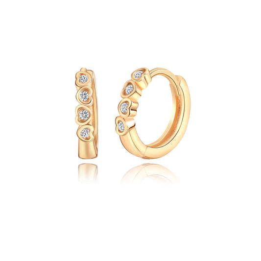 Brass With Plated Fashion Jewelry Earrings