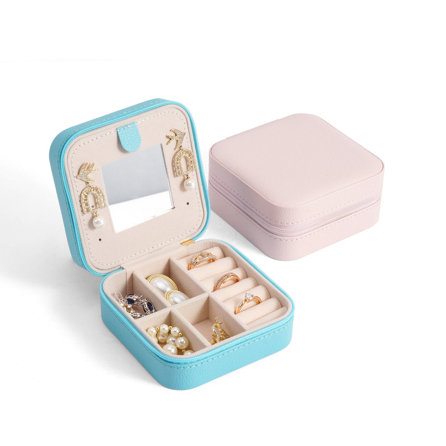 Portable Storage Case for Jewelry and Small Accessories